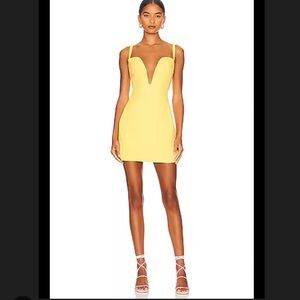 Atoir All Caught Up Mini Dress Acacia Yellow XS